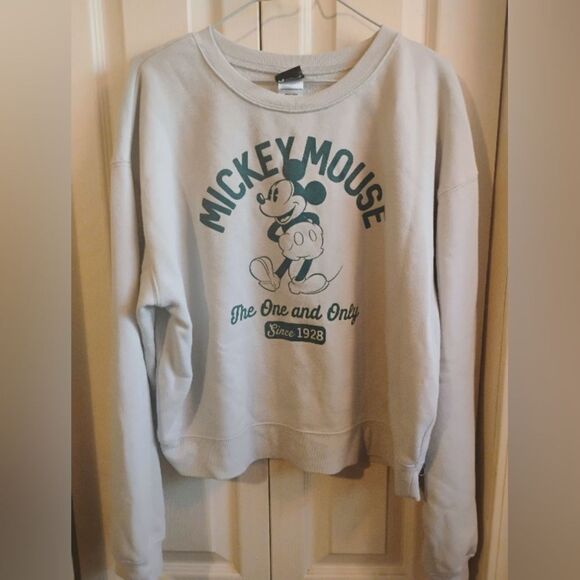 Disney Blue Mickey Mouse Sweatshirt - Picture 1 of 12